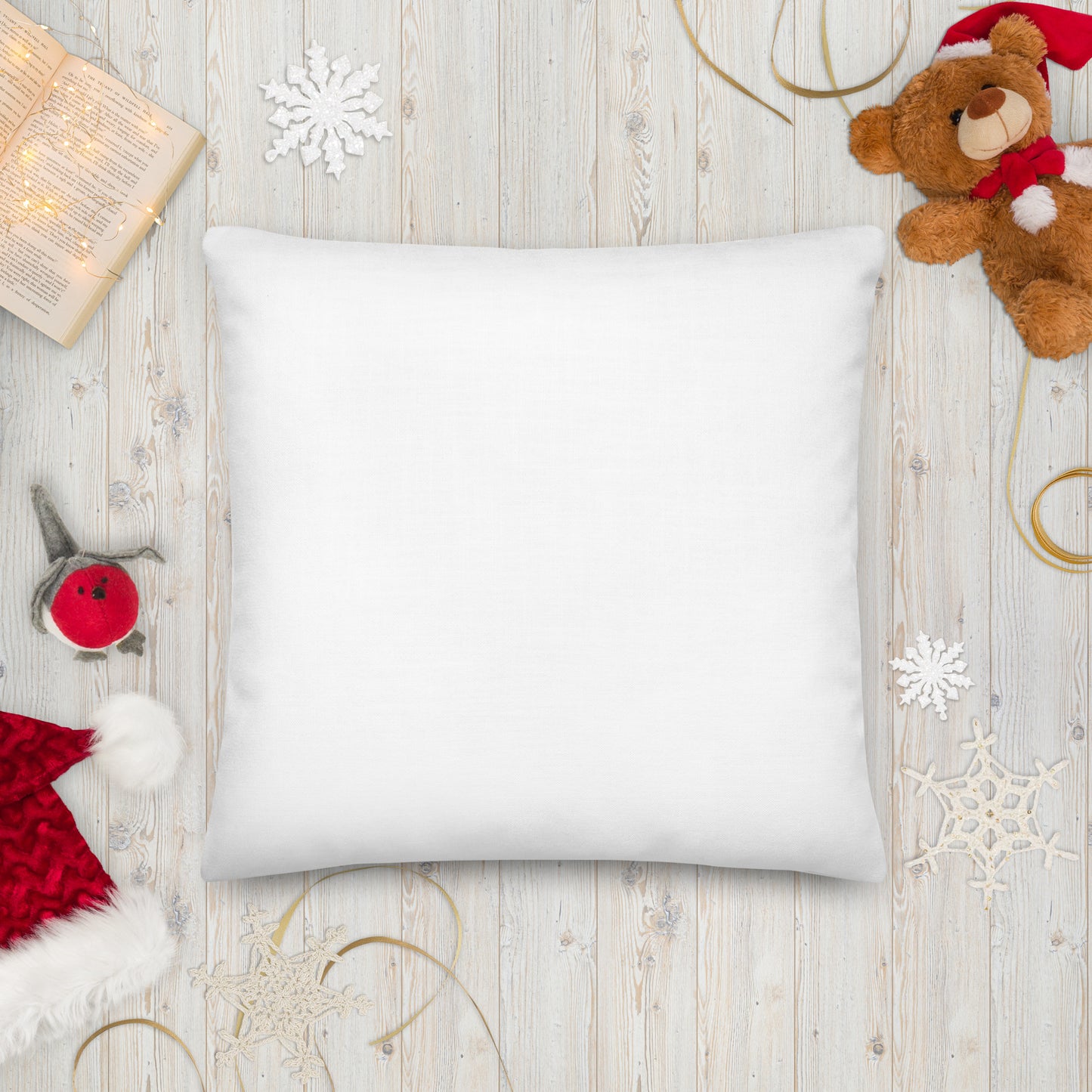 Almohada premium "Trineo de Papá Noel"