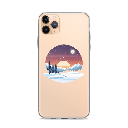 Funda transparente Winter Sun para iPhone®