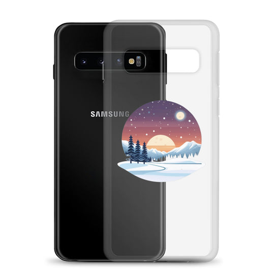 Funda transparente Winter Sun para Samsung®