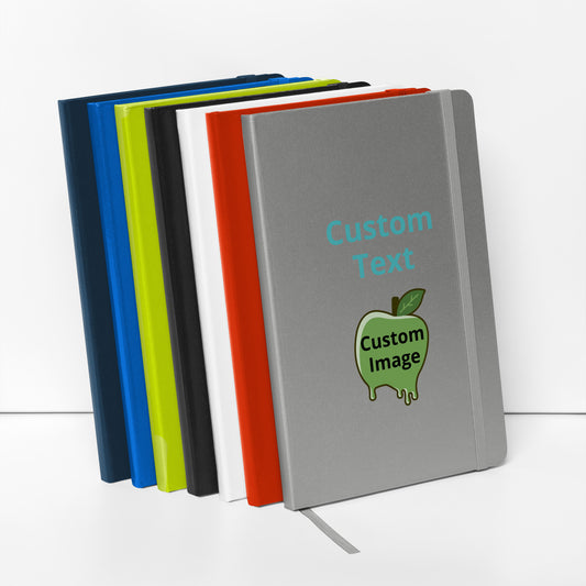 Cuaderno de tapa dura personalizado