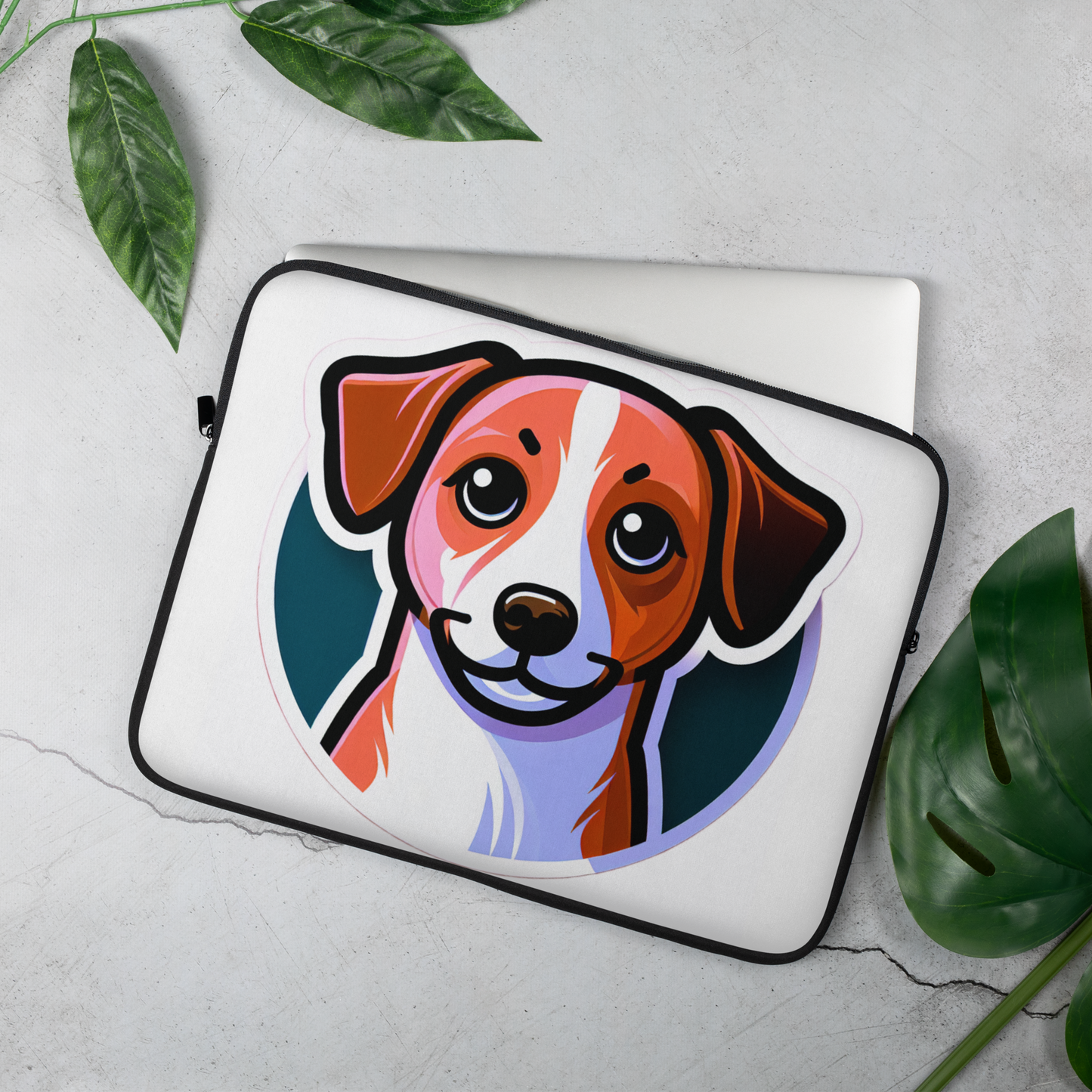Funda para portátil con diseño de perro