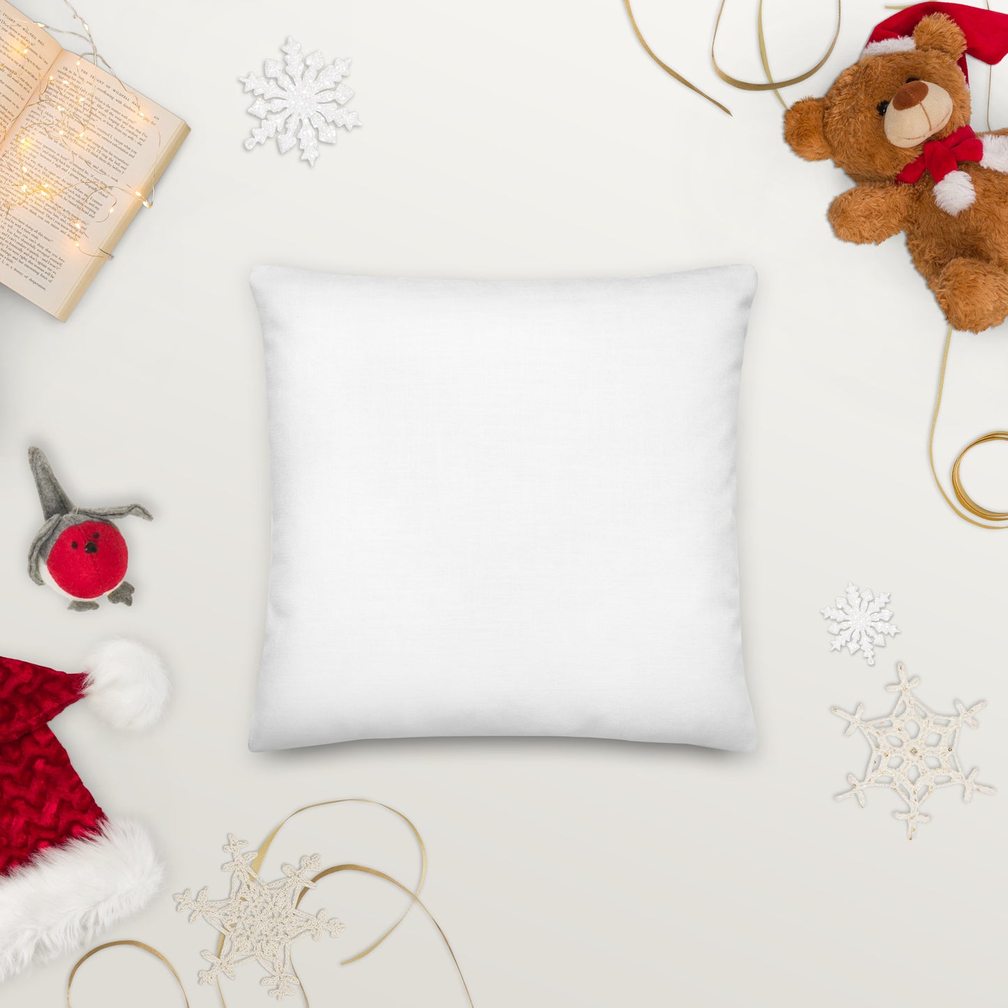 Premium "Santa's Sleigh" Pillow