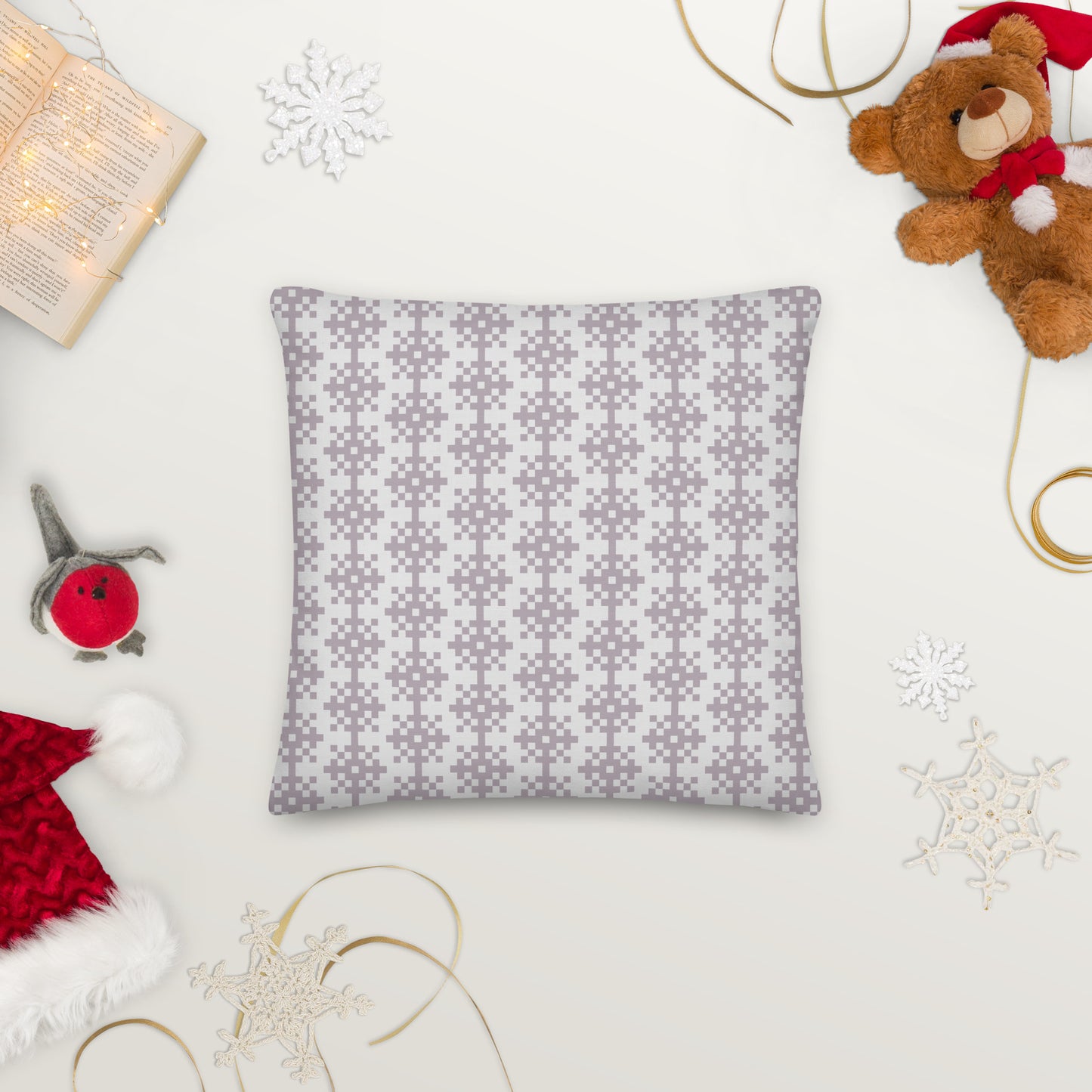 Premium Snowflake Pillow