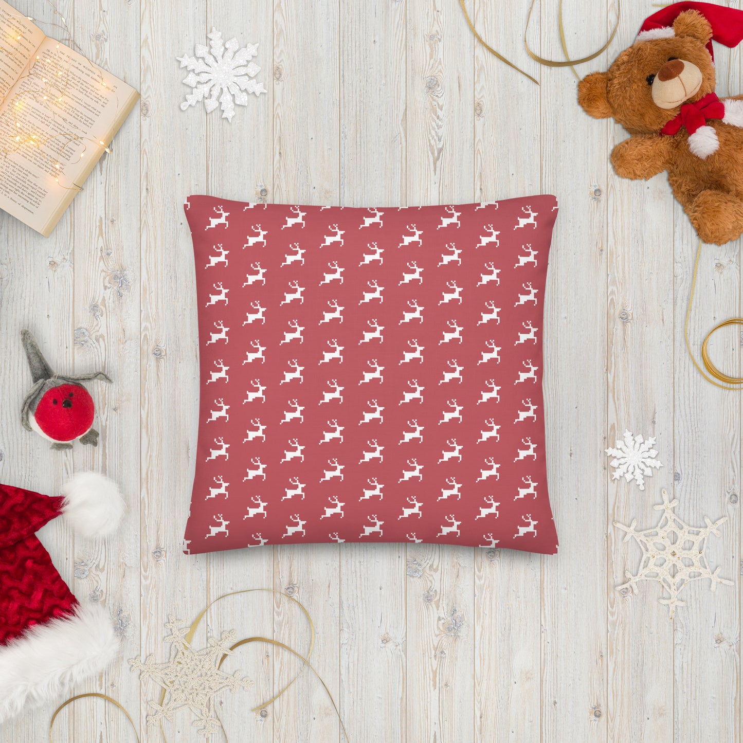 Premium Reindeer Pillow