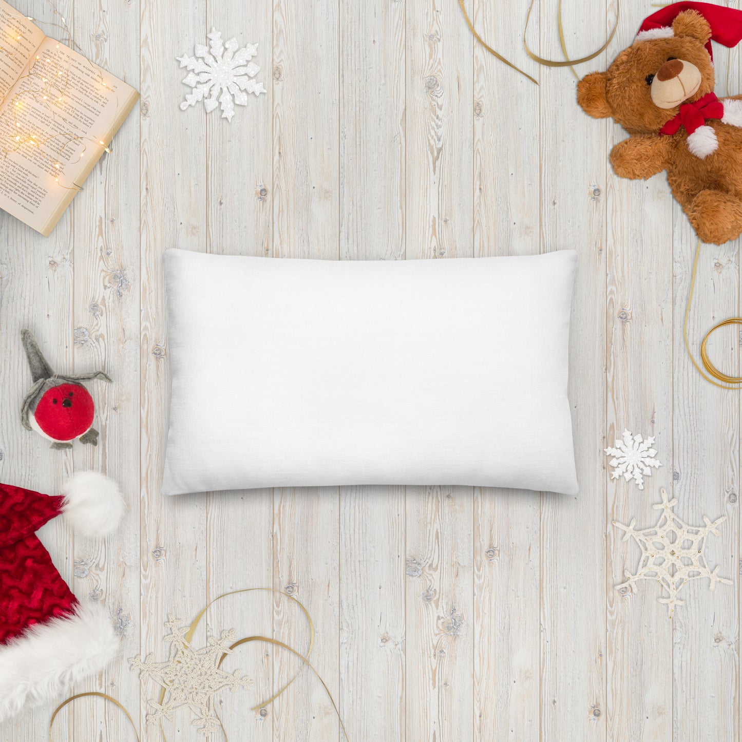 Premium "Santa's Sleigh" Pillow