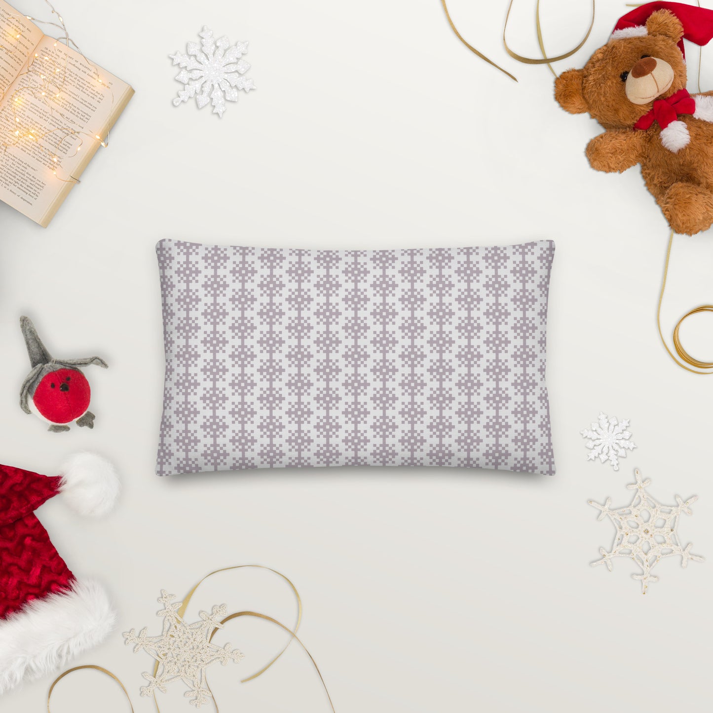 Premium Snowflake Pillow