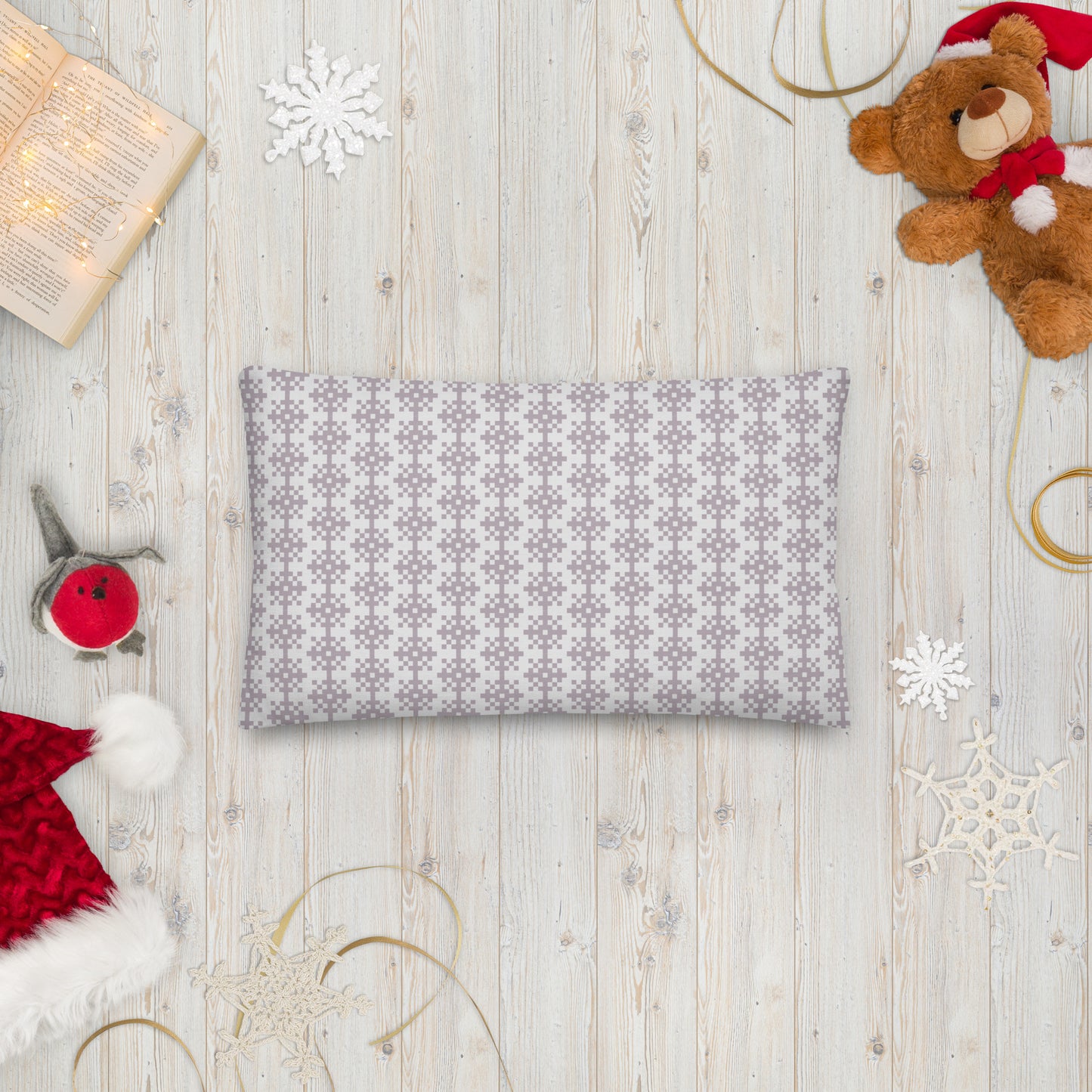 Premium Snowflake Pillow