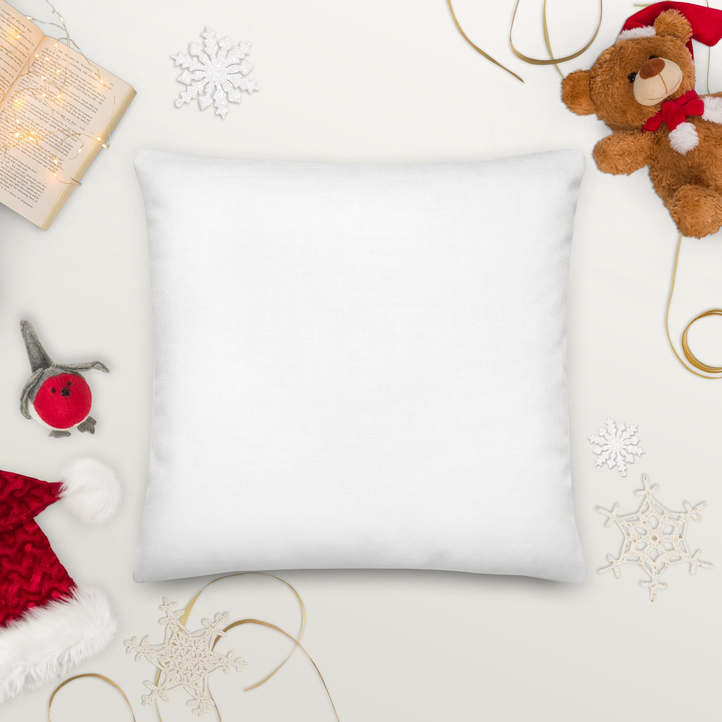 Premium "Santa's Sleigh" Pillow