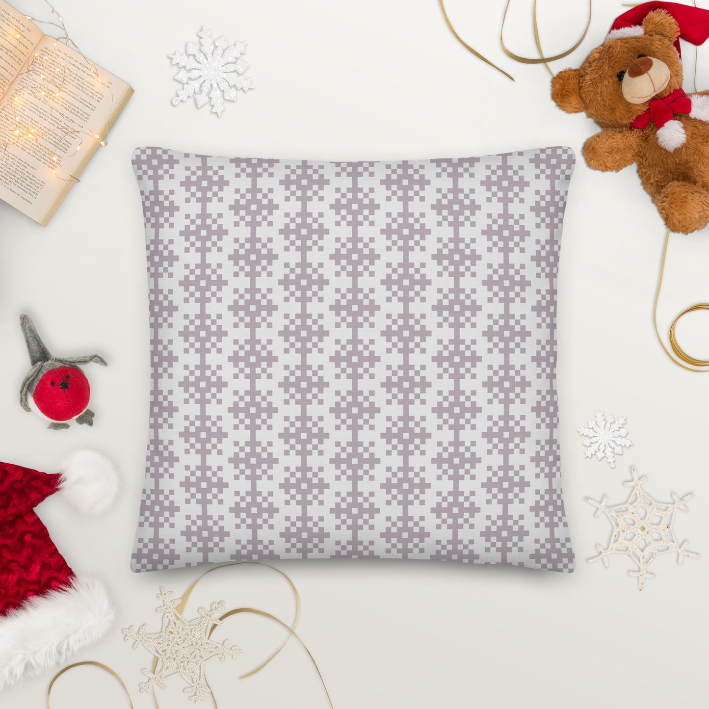 Premium Snowflake Pillow