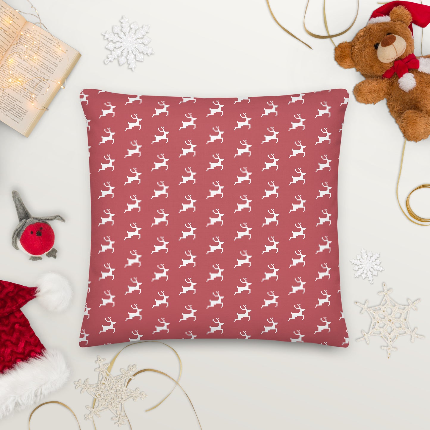 Premium Reindeer Pillow