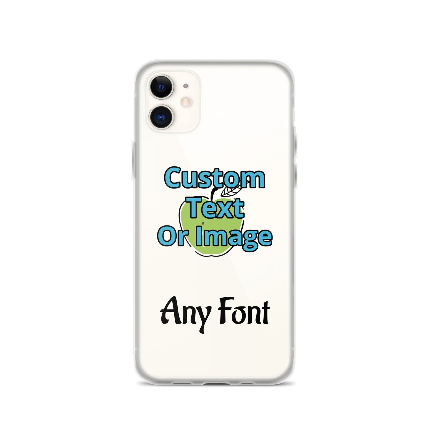 Custom Clear Case for iPhone®