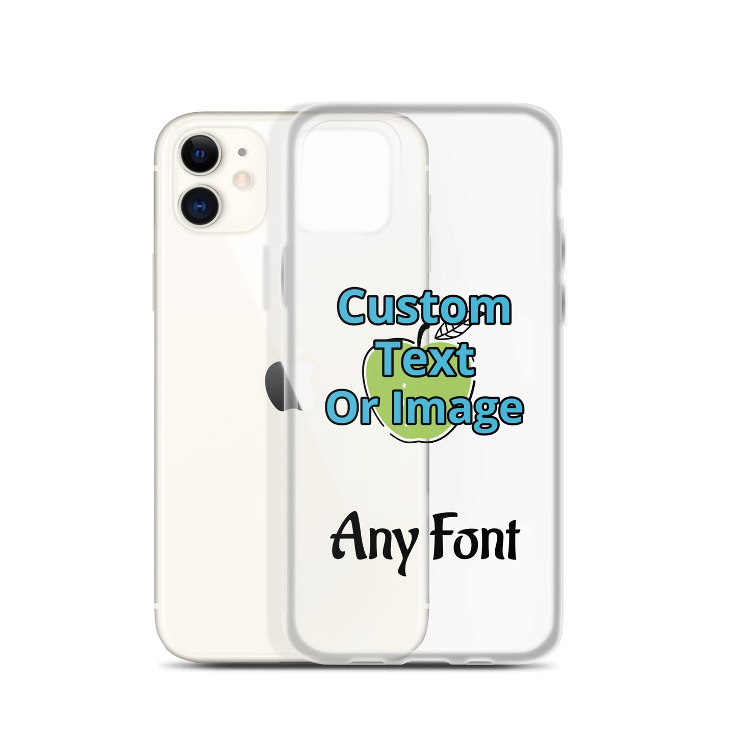 Custom Clear Case for iPhone®