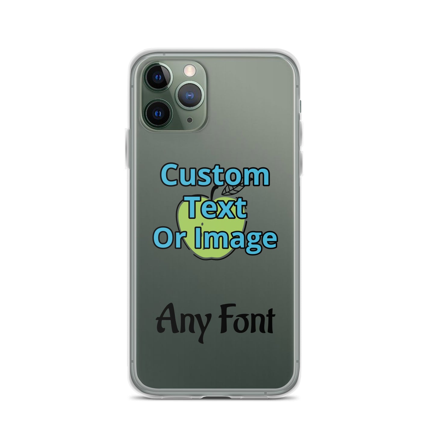 Custom Clear Case for iPhone®