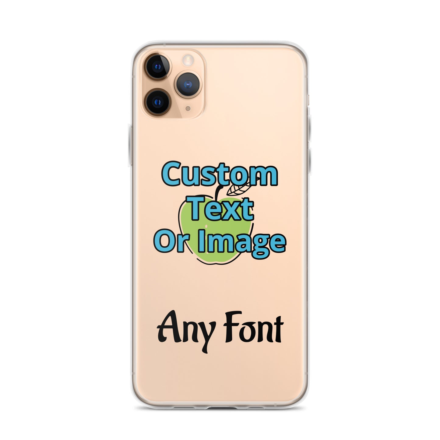 Custom Clear Case for iPhone®