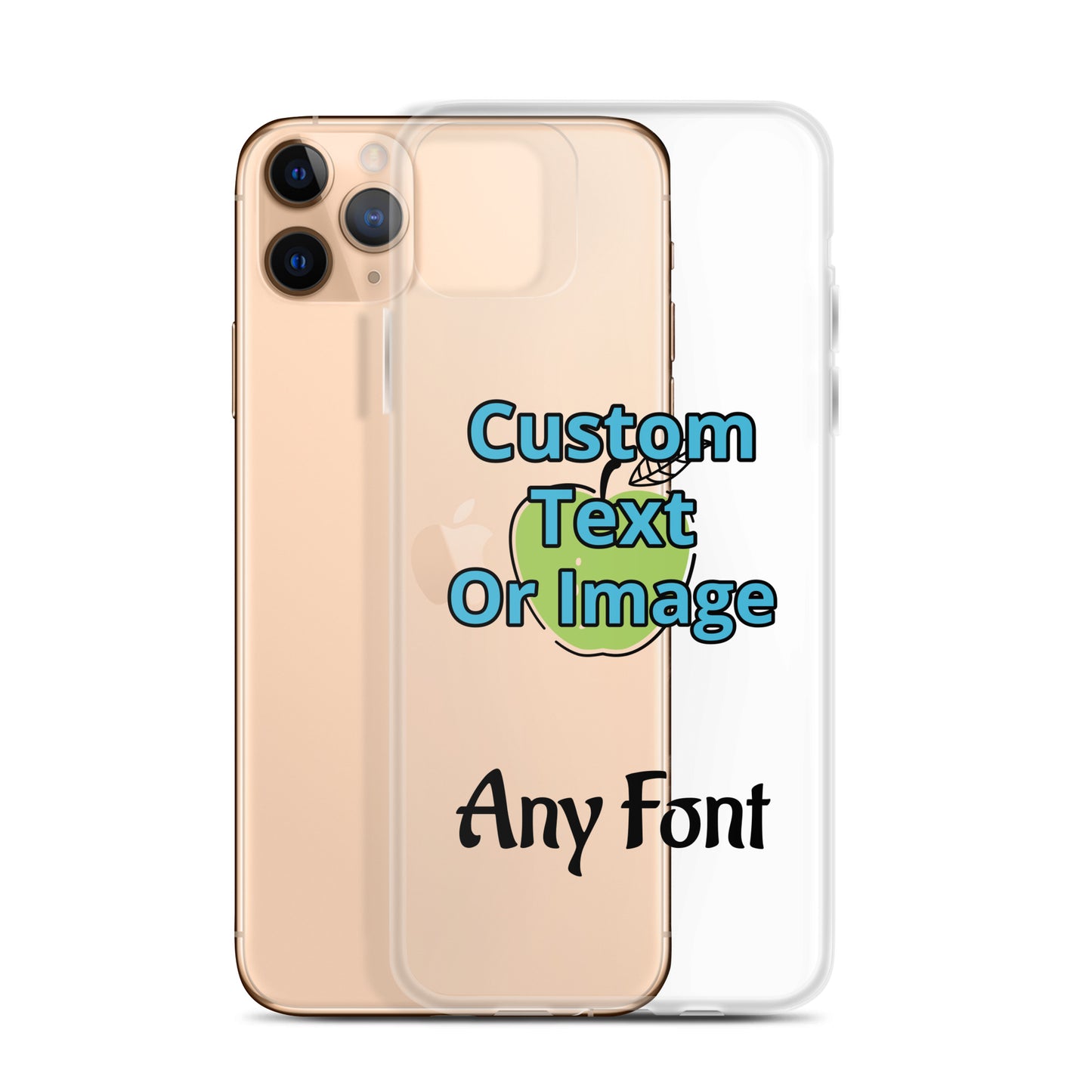 Custom Clear Case for iPhone®