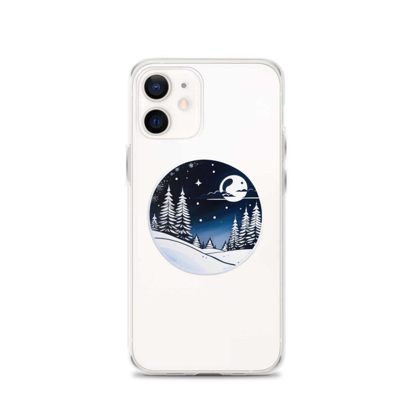 Winter Moon Clear Case for iPhone®