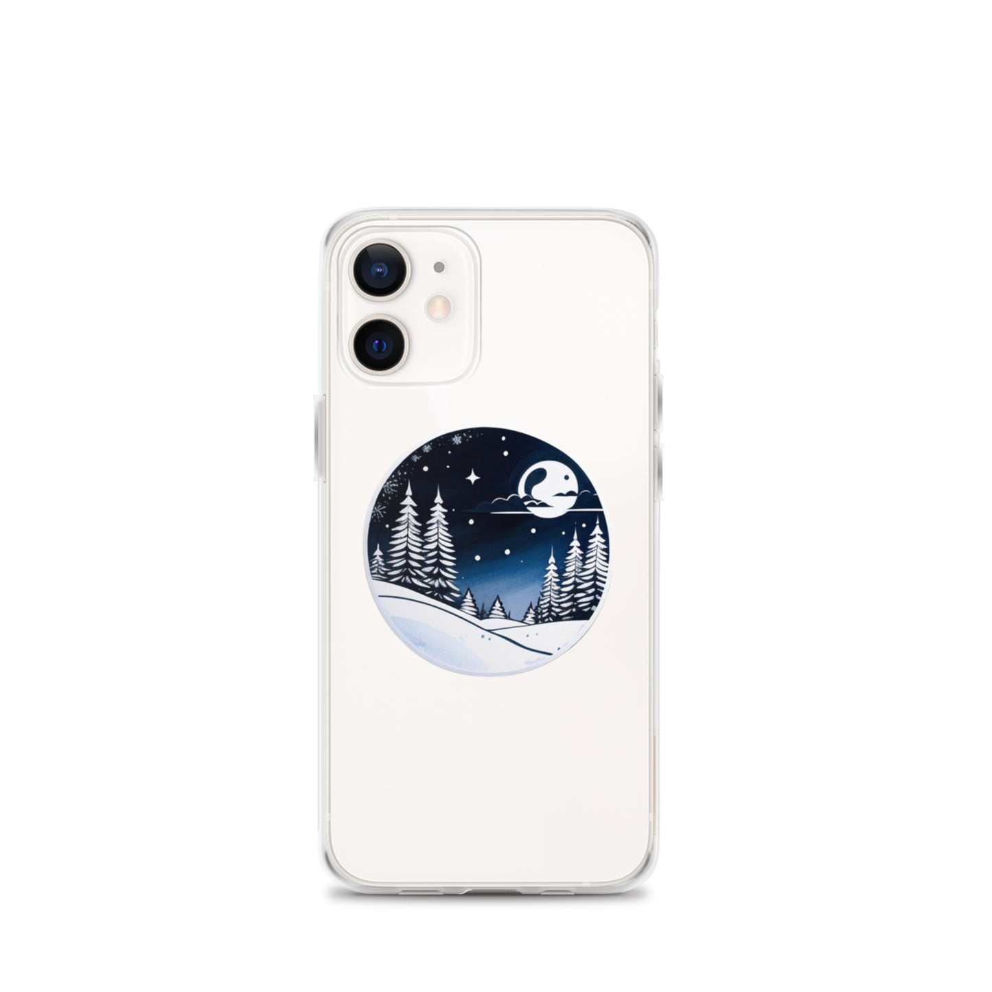 Winter Moon Clear Case for iPhone®