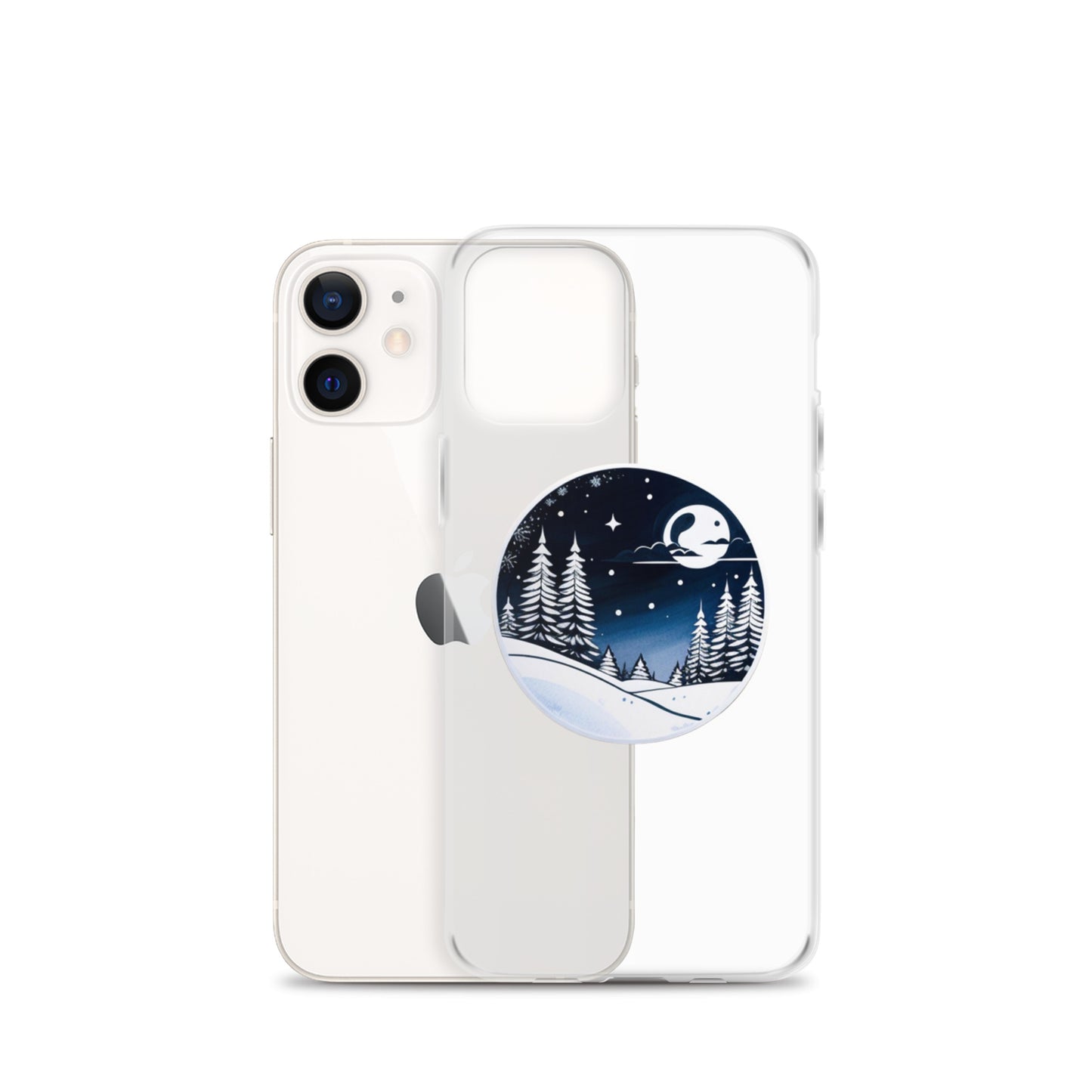 Winter Moon Clear Case for iPhone®