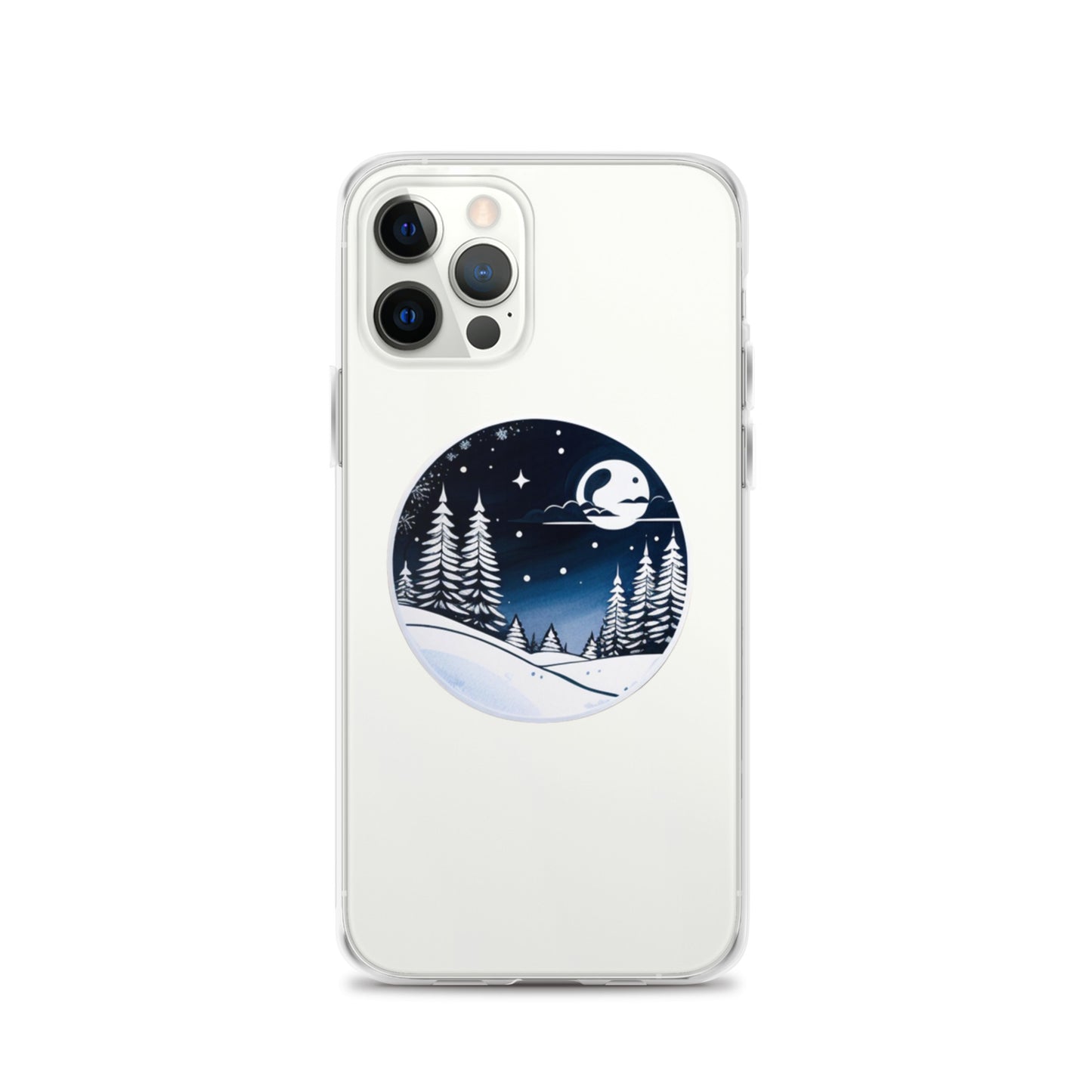 Winter Moon Clear Case for iPhone®