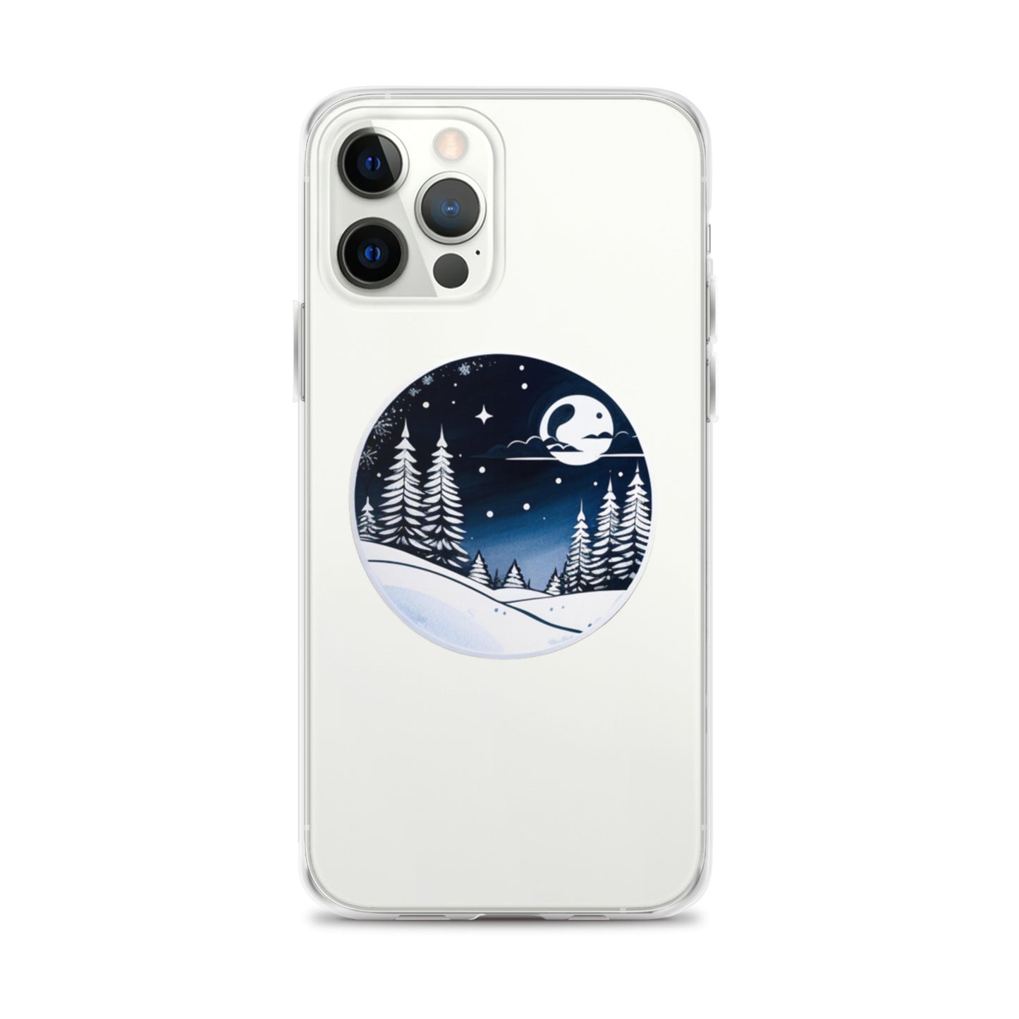 Winter Moon Clear Case for iPhone®