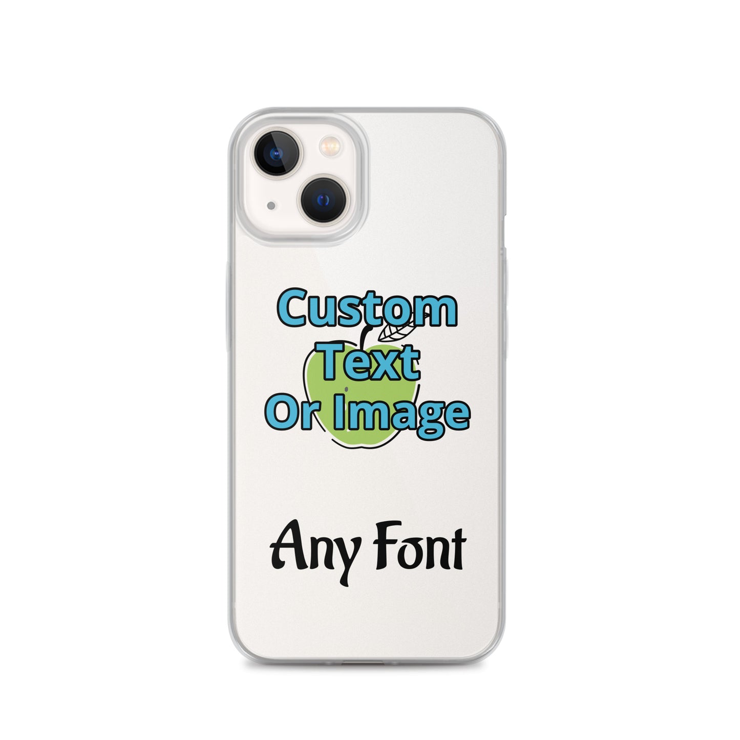 Custom Clear Case for iPhone®