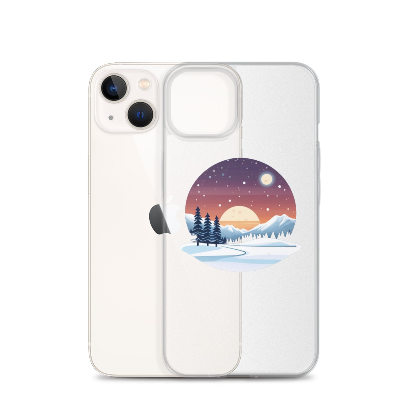 Winter Sun Clear Case for iPhone®