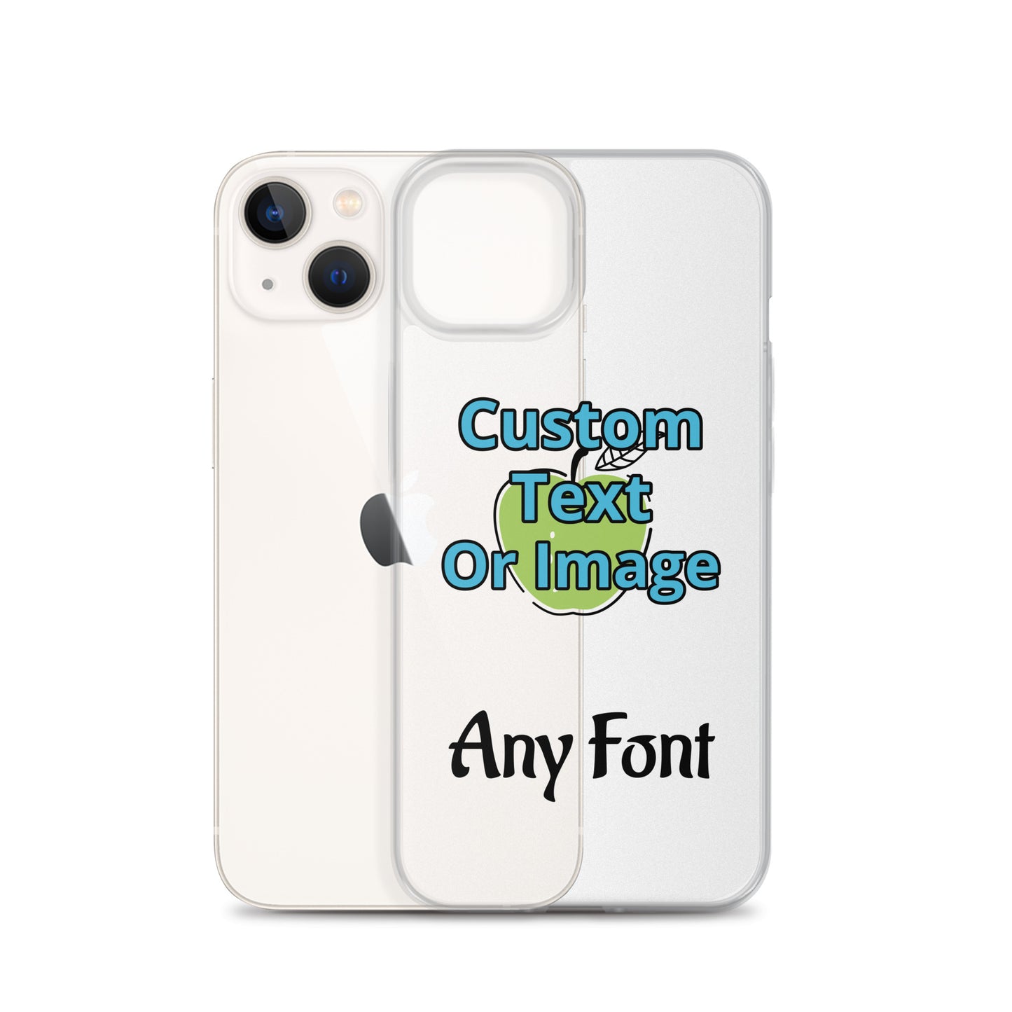 Custom Clear Case for iPhone®