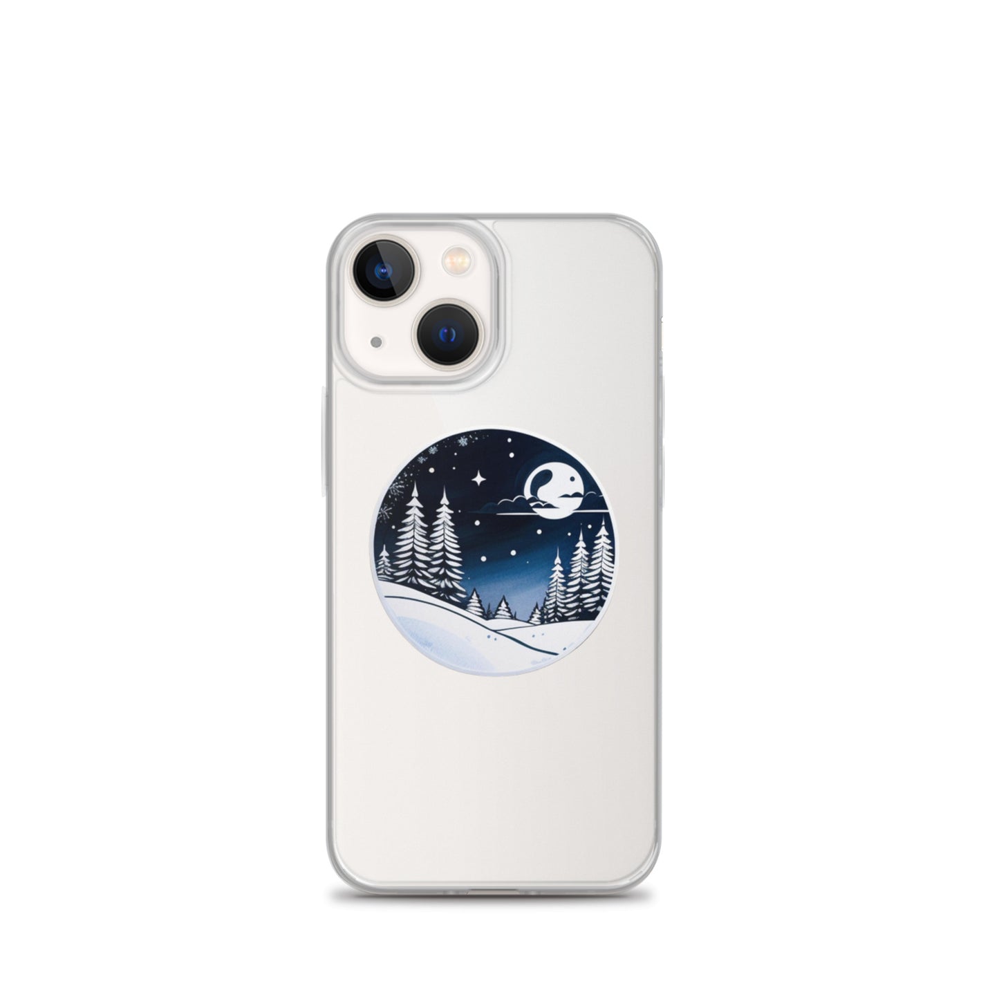 Winter Moon Clear Case for iPhone®