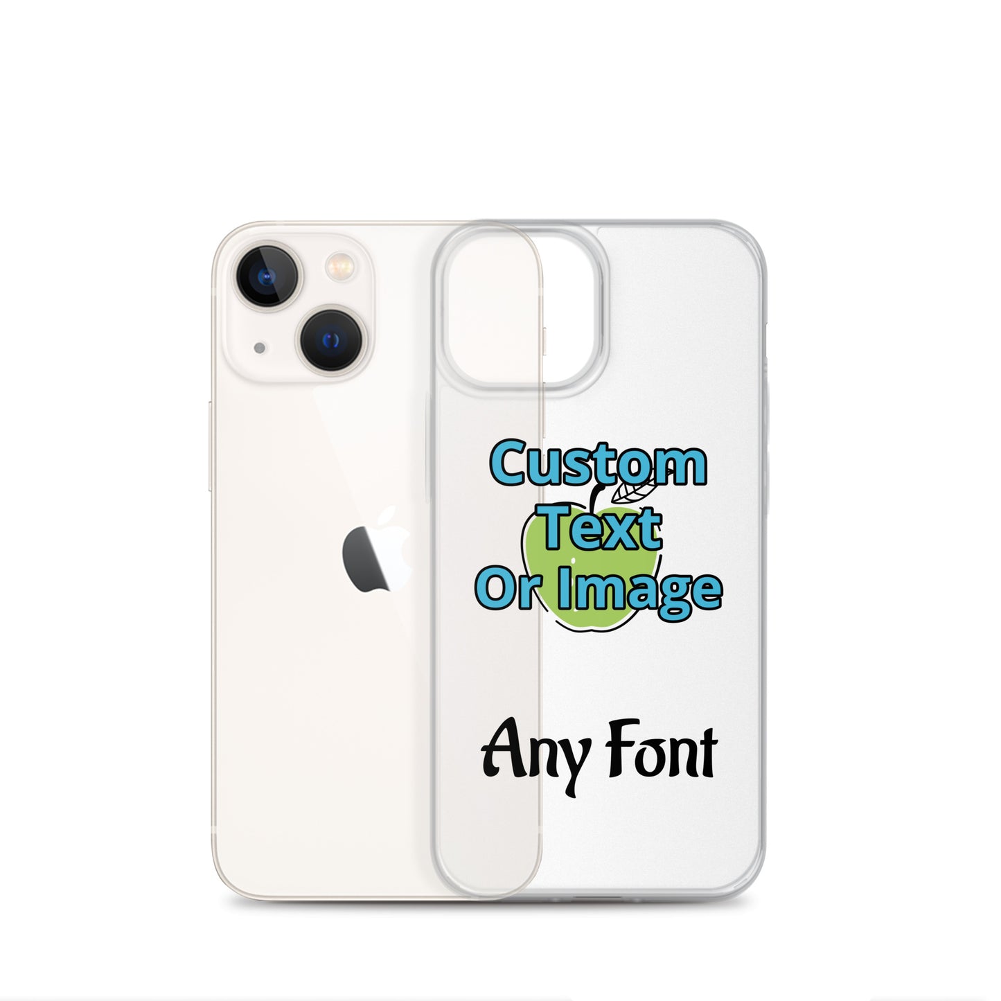 Custom Clear Case for iPhone®