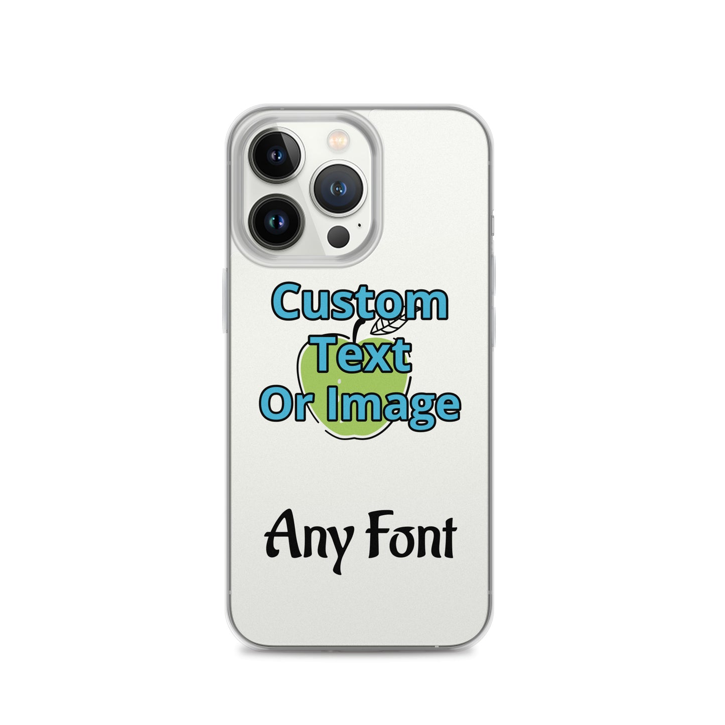 Custom Clear Case for iPhone®