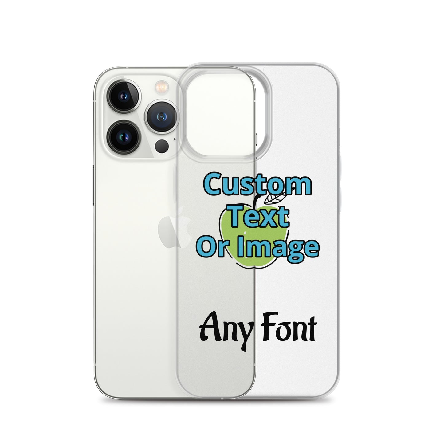 Custom Clear Case for iPhone®