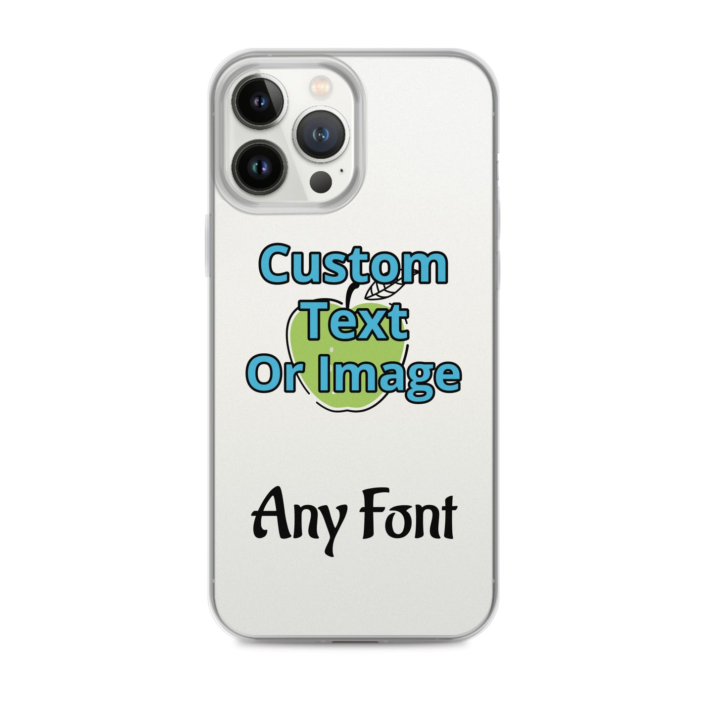 Custom Clear Case for iPhone®