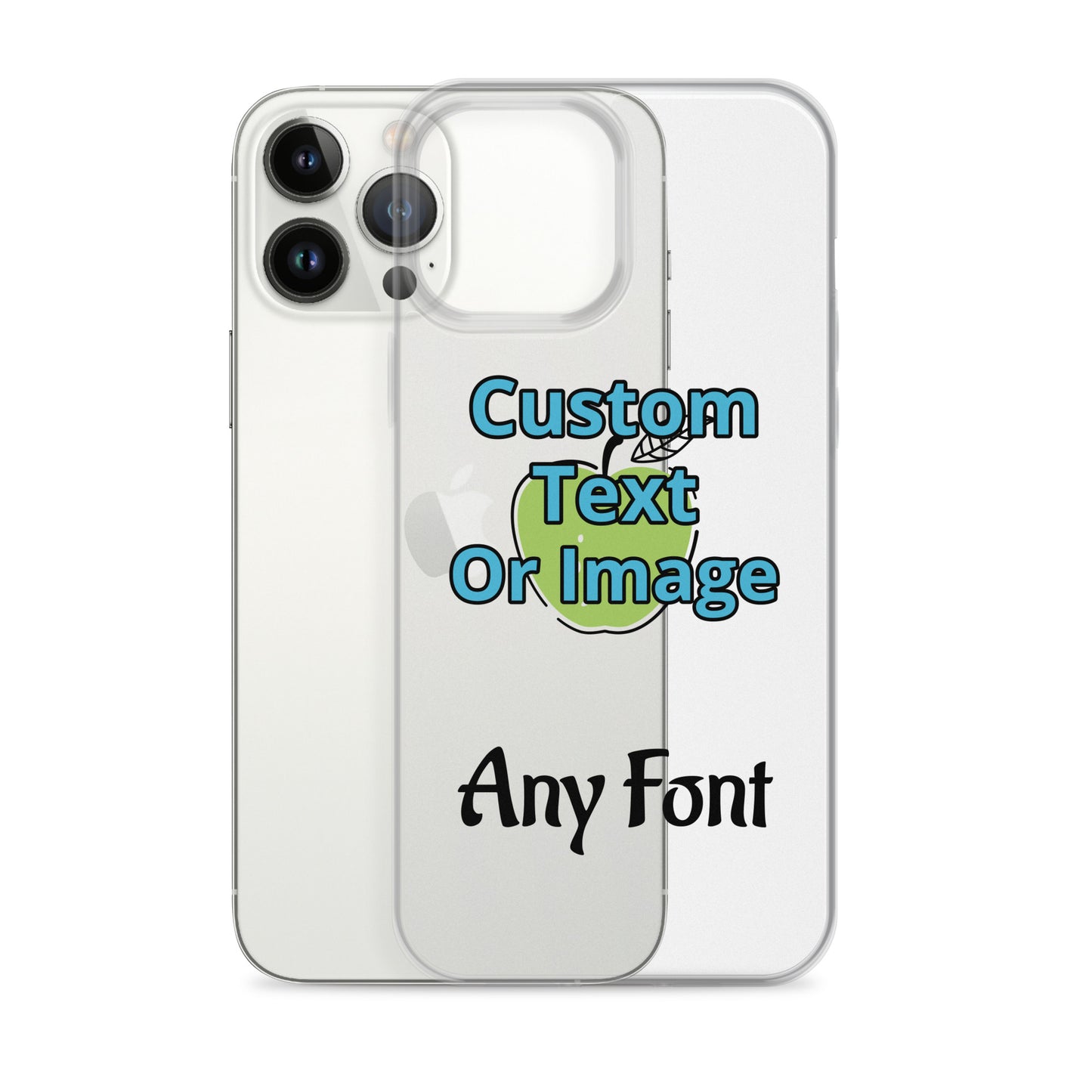 Custom Clear Case for iPhone®