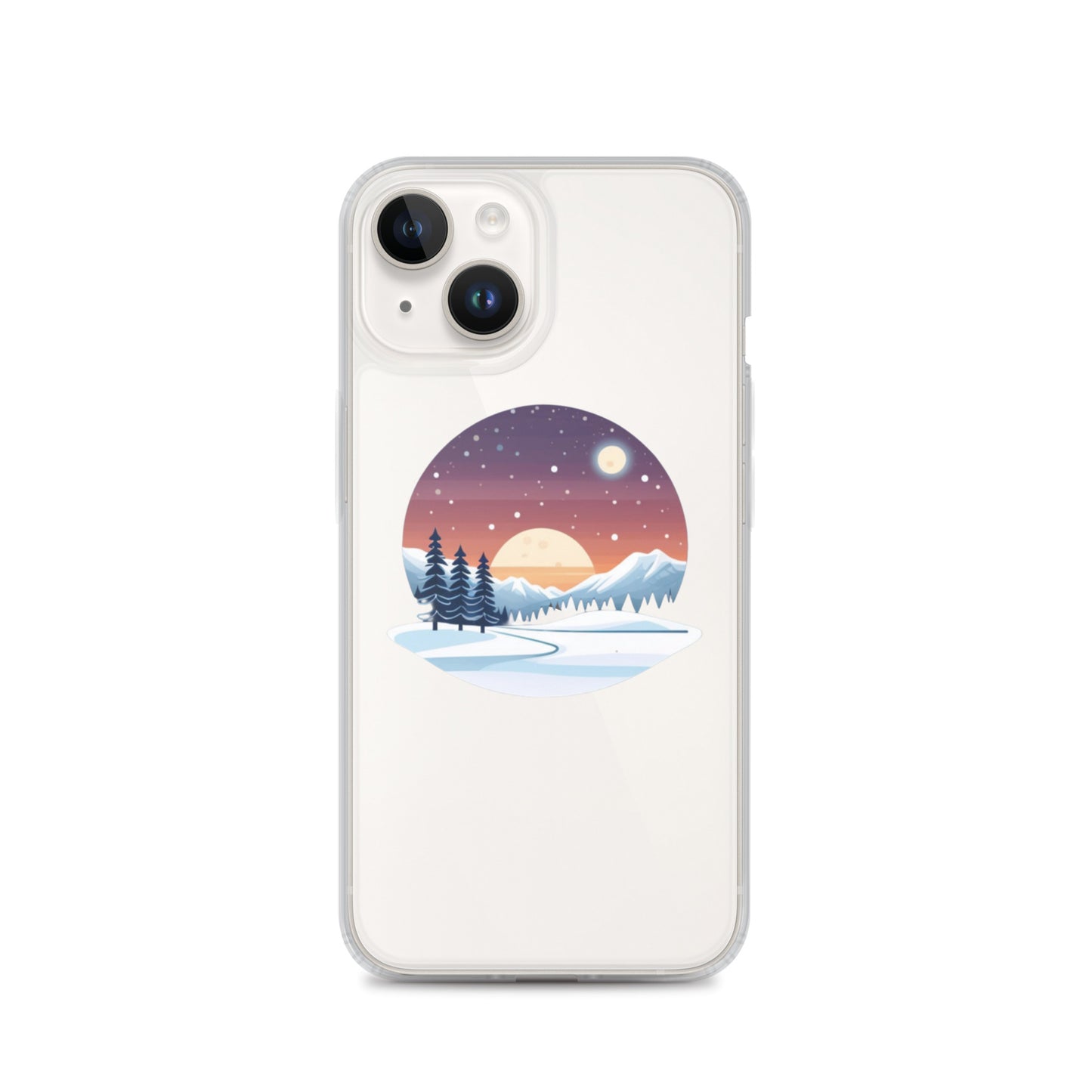 Winter Sun Clear Case for iPhone®