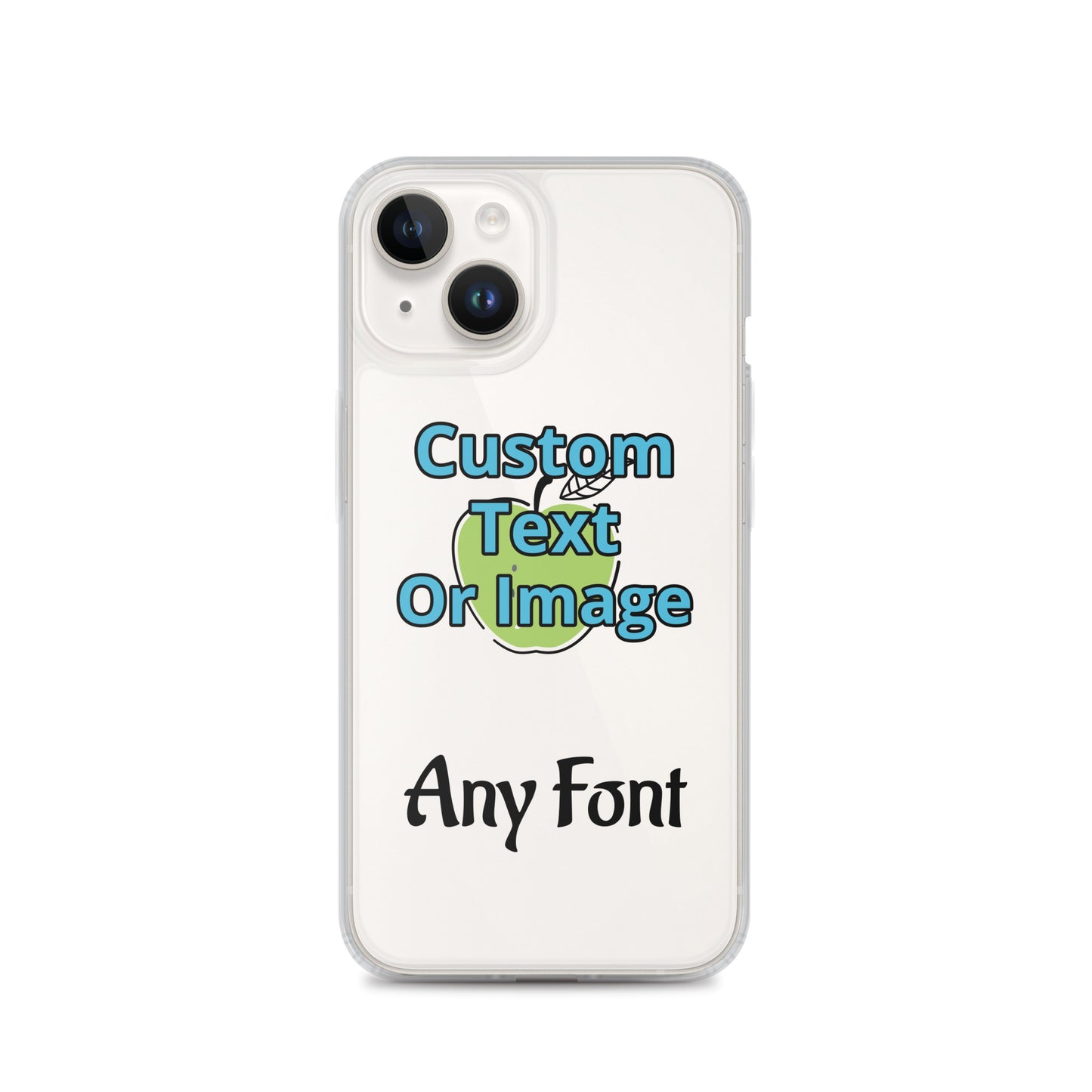 Custom Clear Case for iPhone®