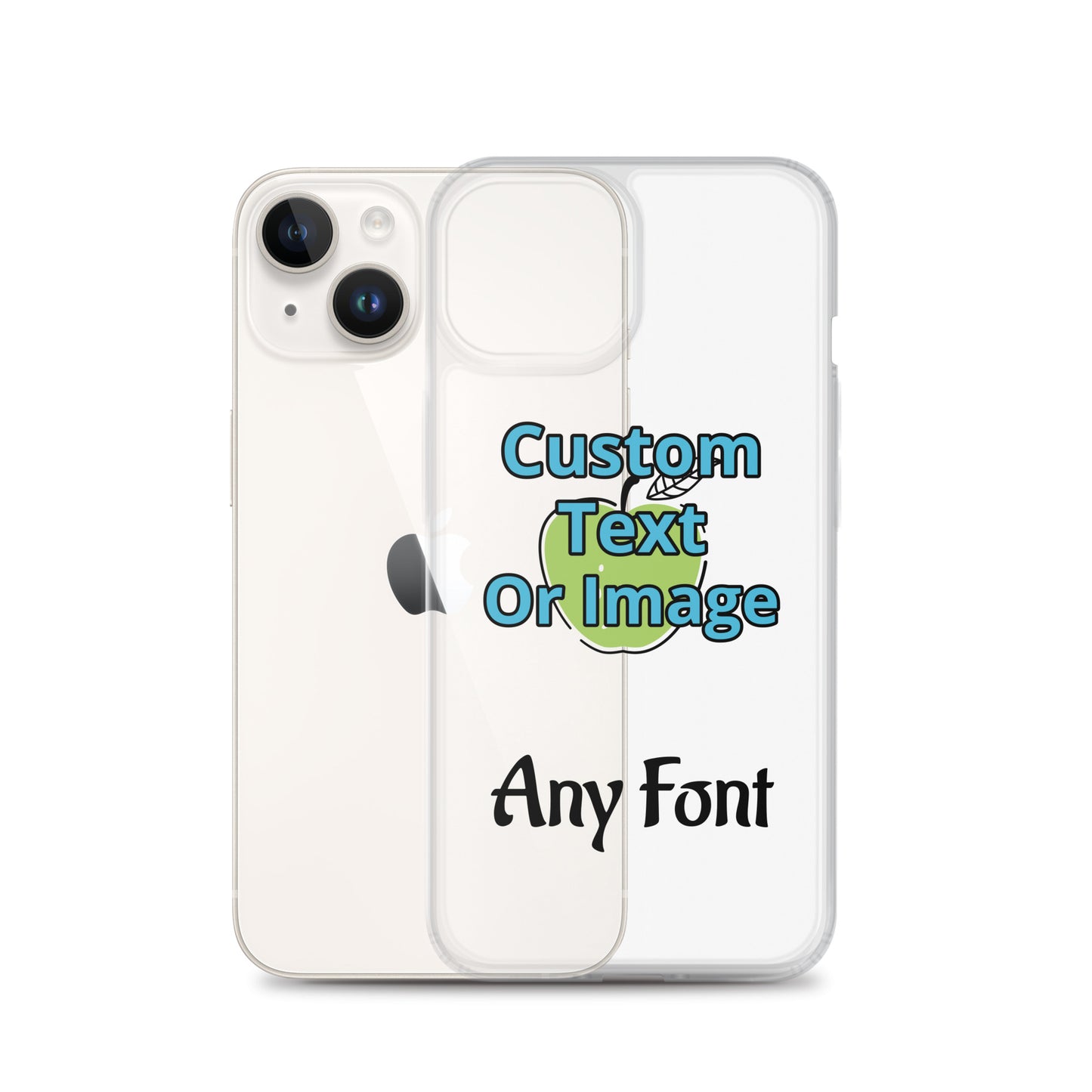 Custom Clear Case for iPhone®