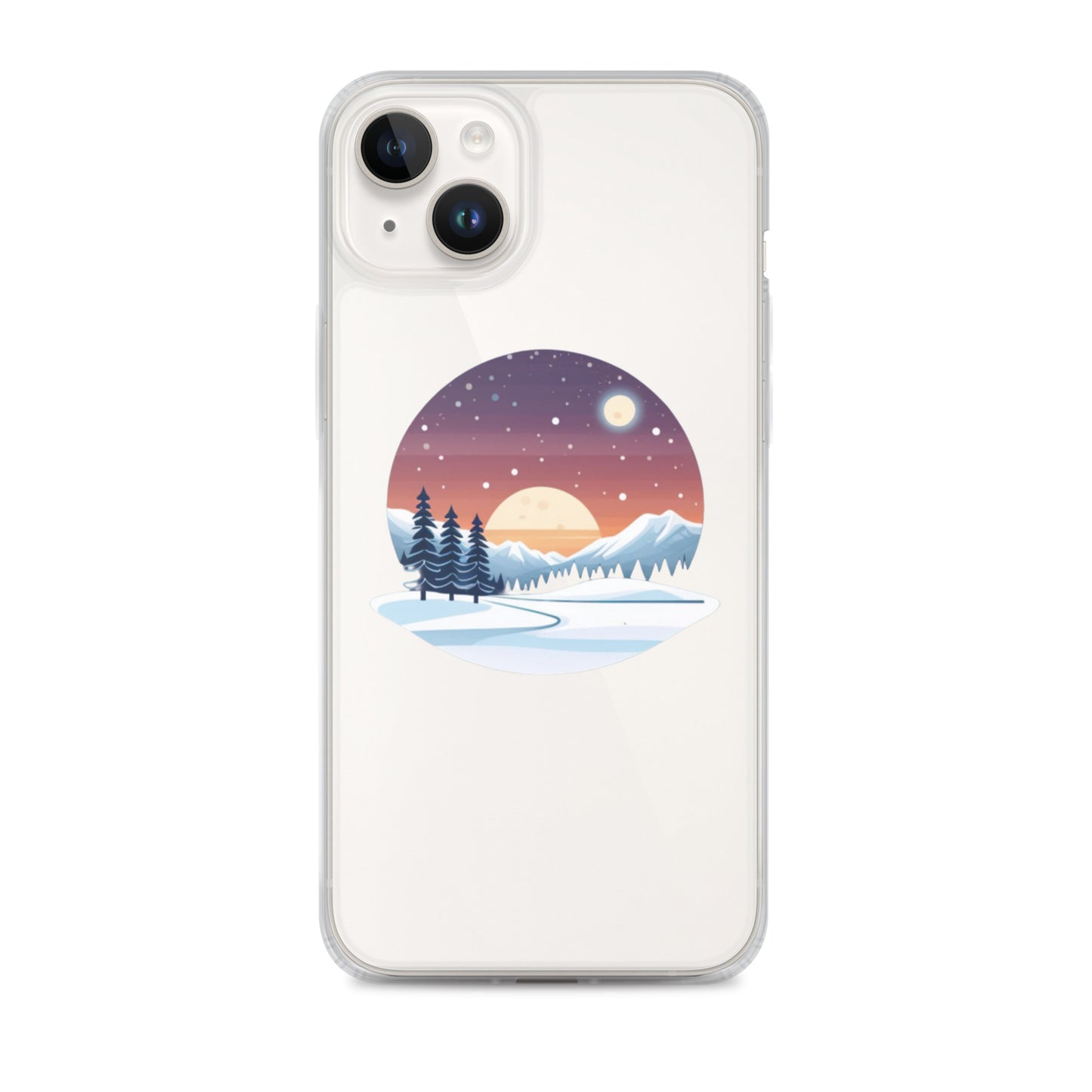 Winter Sun Clear Case for iPhone®