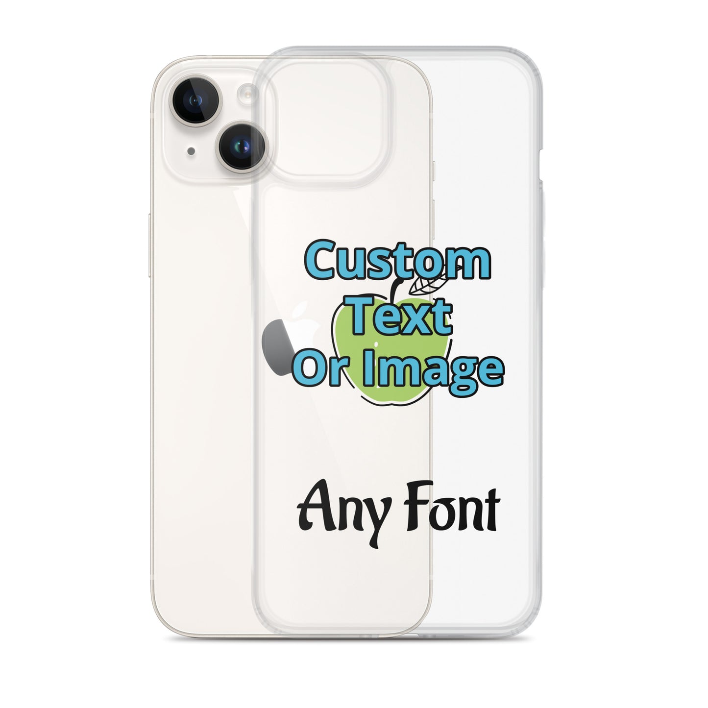 Custom Clear Case for iPhone®