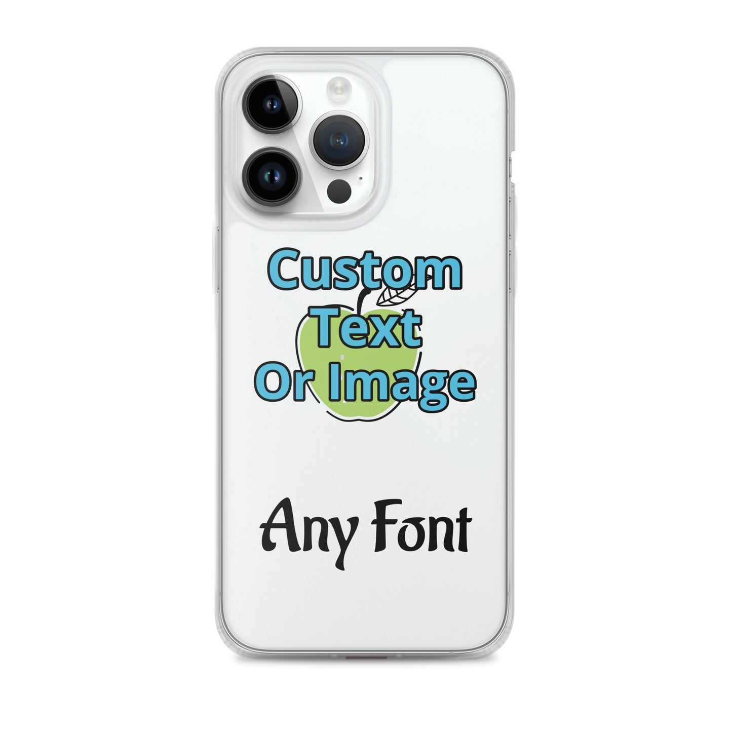 Custom Clear Case for iPhone®