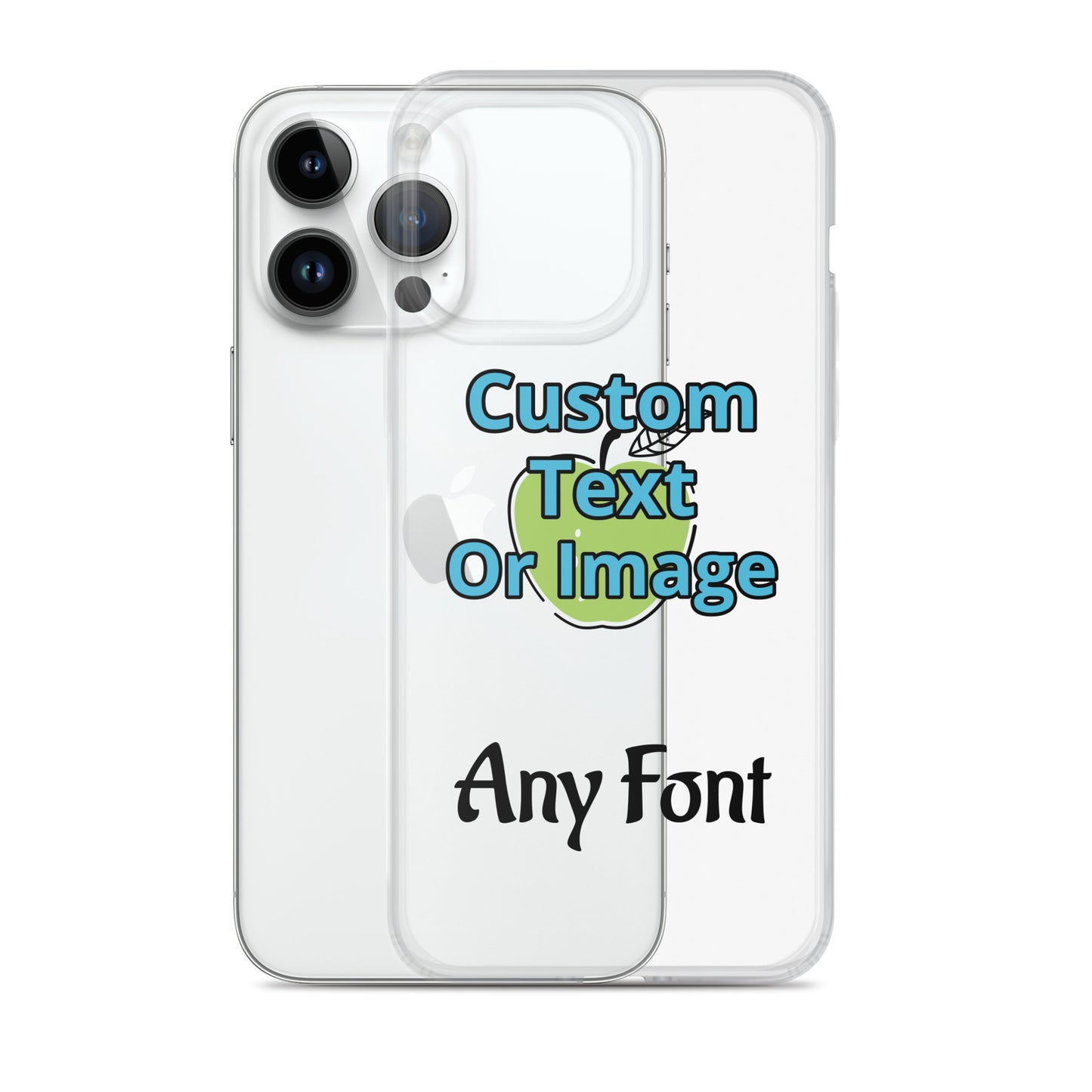 Custom Clear Case for iPhone®