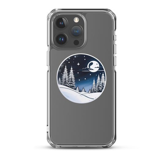 Winter Moon Clear Case for iPhone®