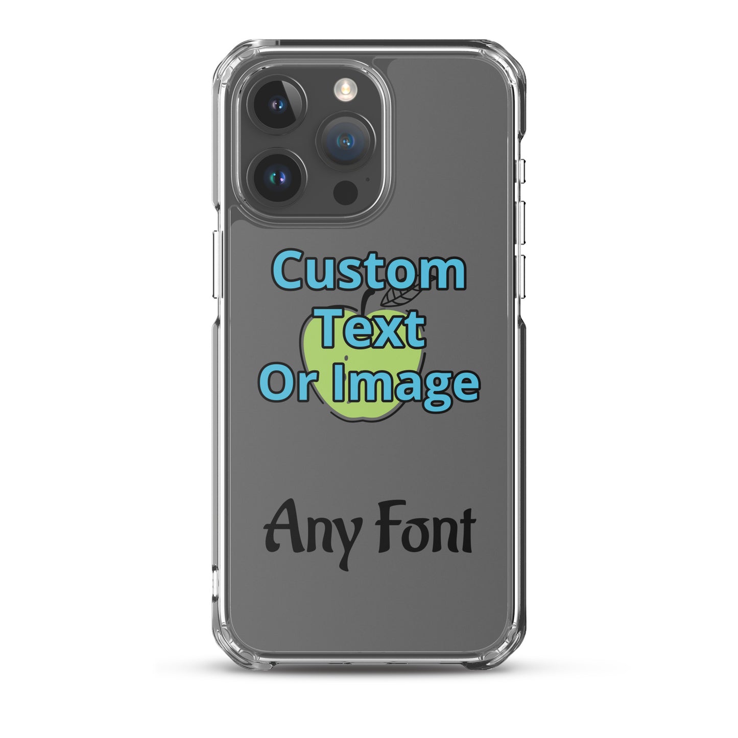 Custom Clear Case for iPhone®