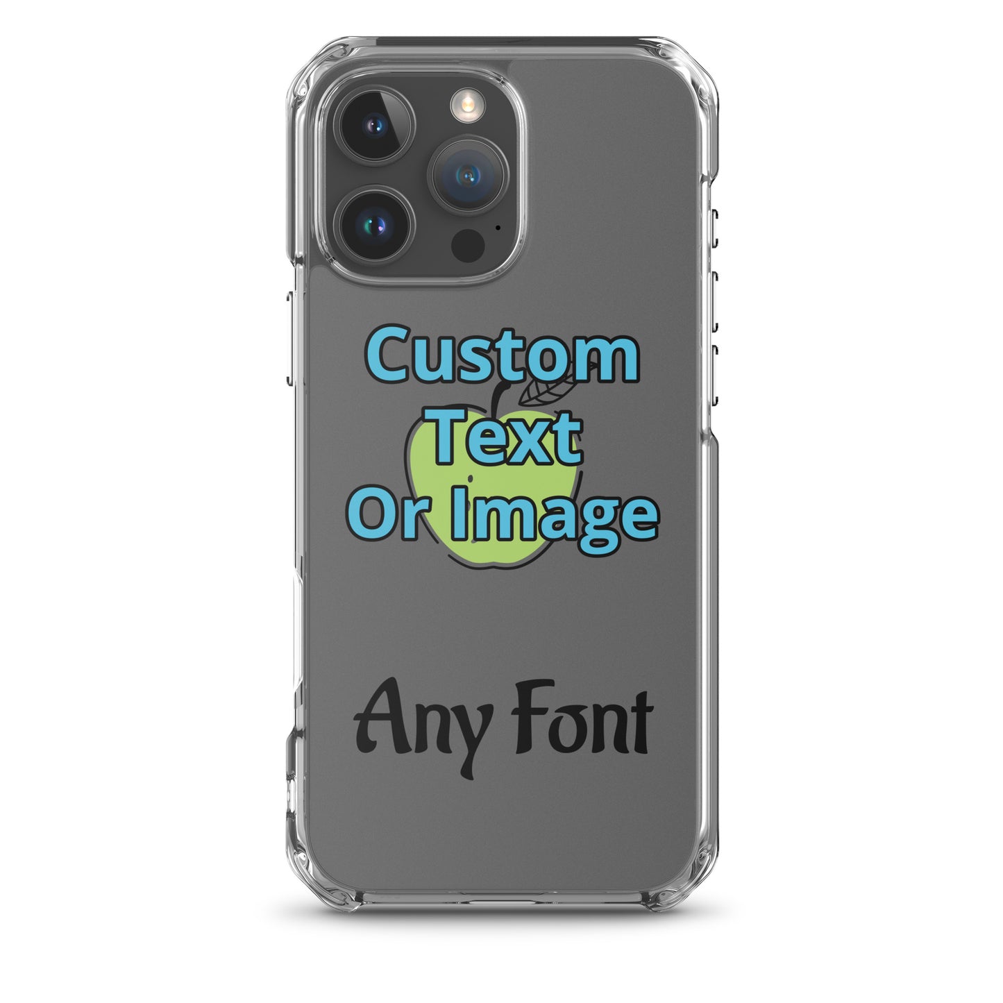 Custom Clear Case for iPhone®