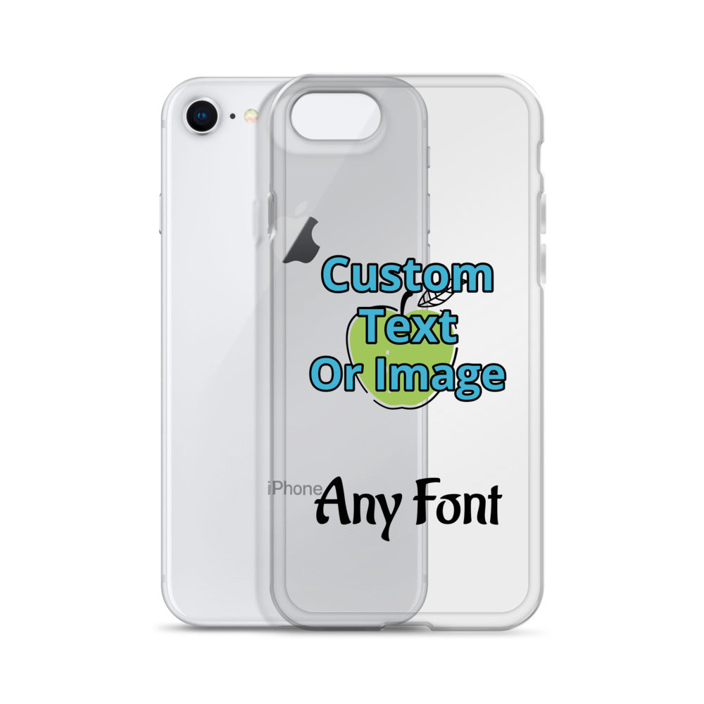 Custom Clear Case for iPhone®