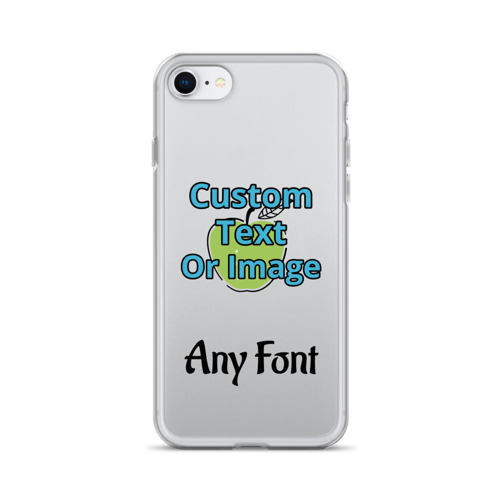 Custom Clear Case for iPhone®