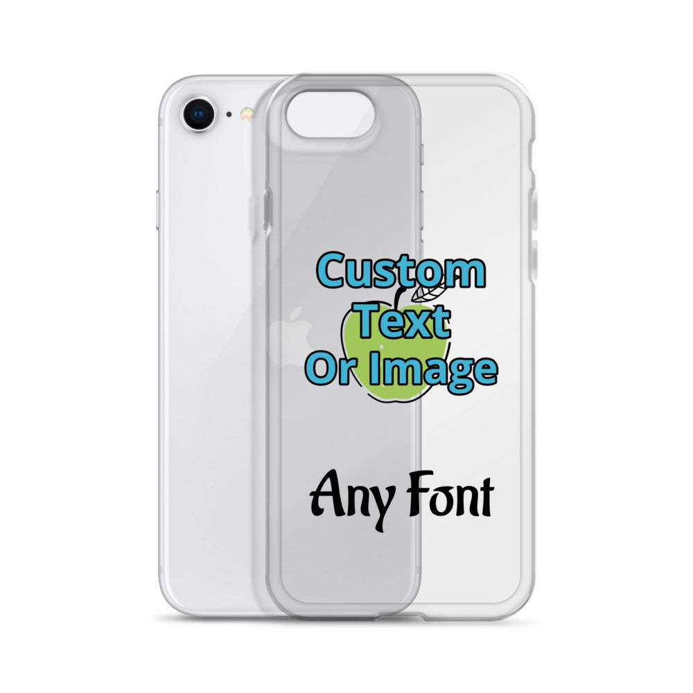 Custom Clear Case for iPhone®