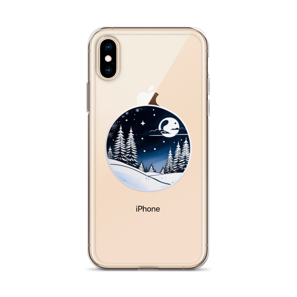 Winter Moon Clear Case for iPhone®