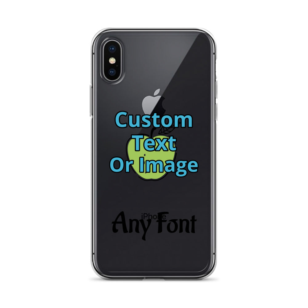 Custom Clear Case for iPhone®