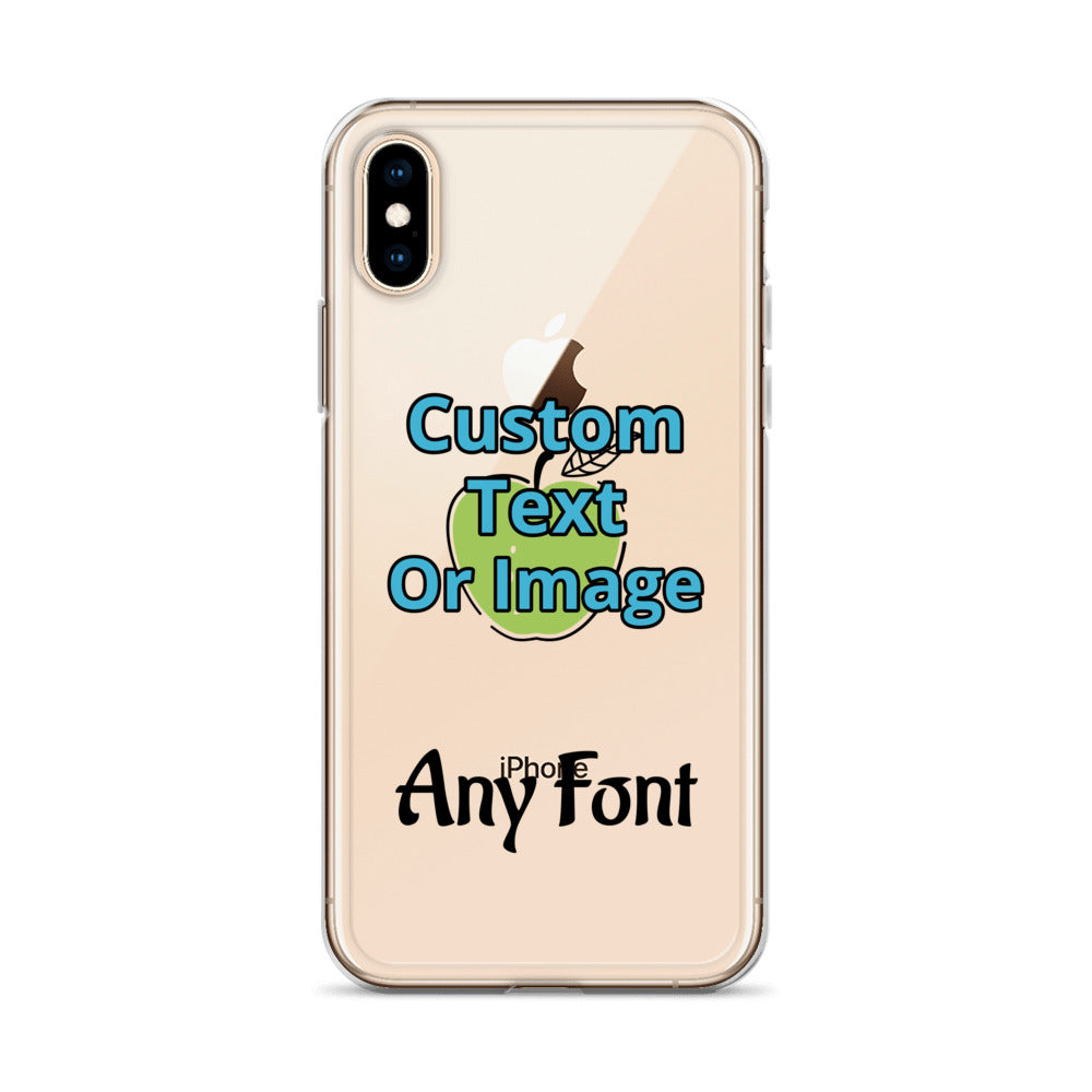 Custom Clear Case for iPhone®