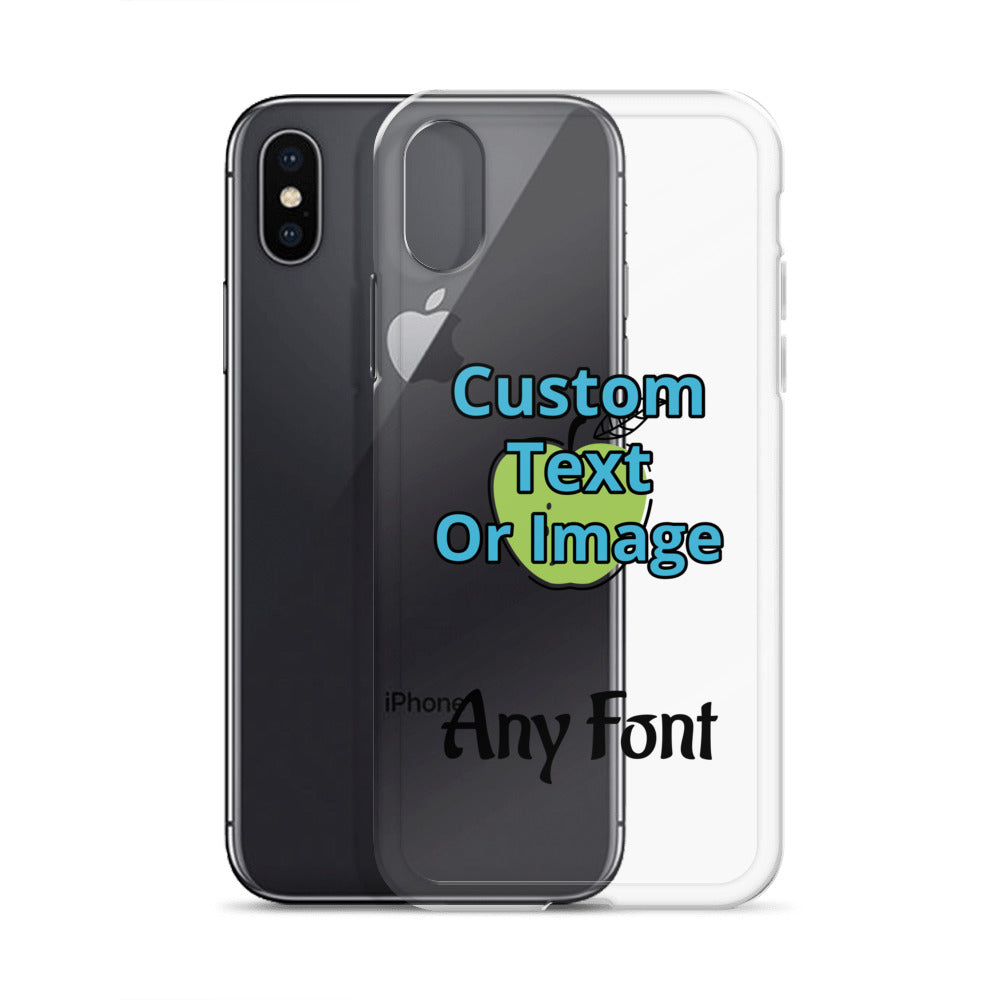 Custom Clear Case for iPhone®